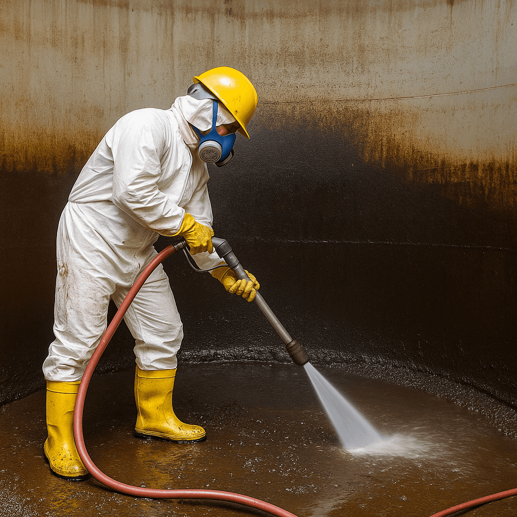 Chemical & Fuel tank cleaning projects 1