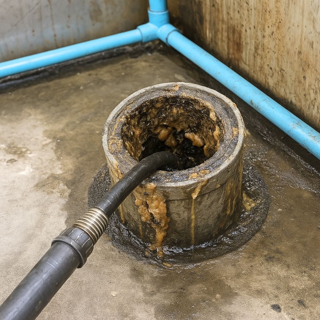 Drain line cleaning project 2