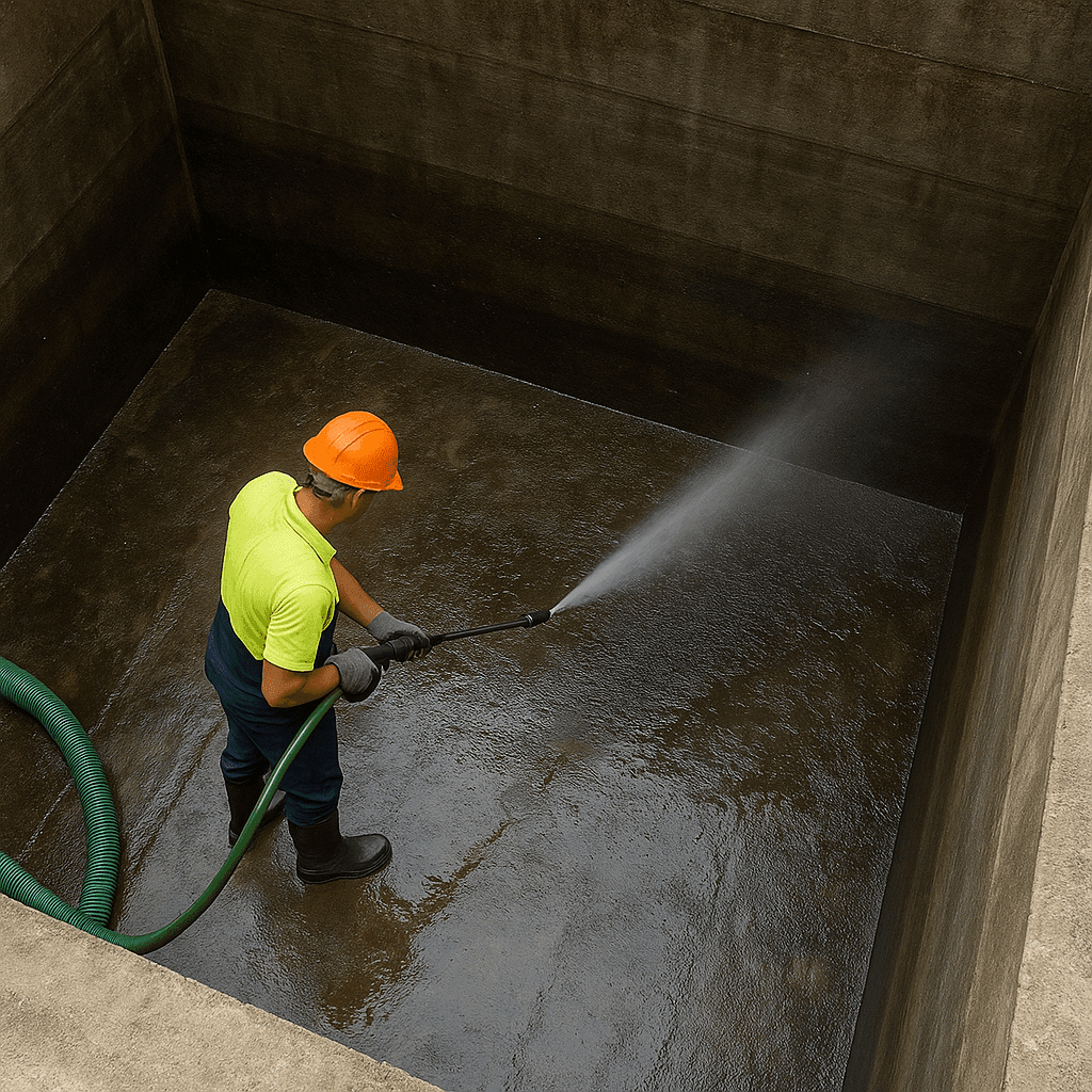 Sewage tank cleaning project 2